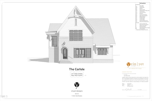 3341 Colby Chase Dr, Apex, NC 27539 - view of miscellaneous property collateral