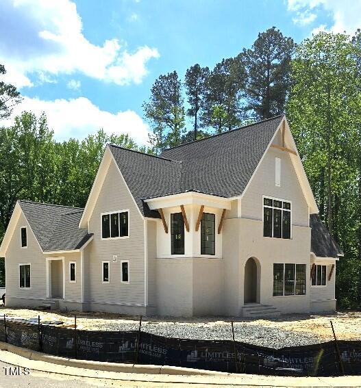 3341 Colby Chase Dr, Apex, NC 27539 - view of front of house with a shingled roof