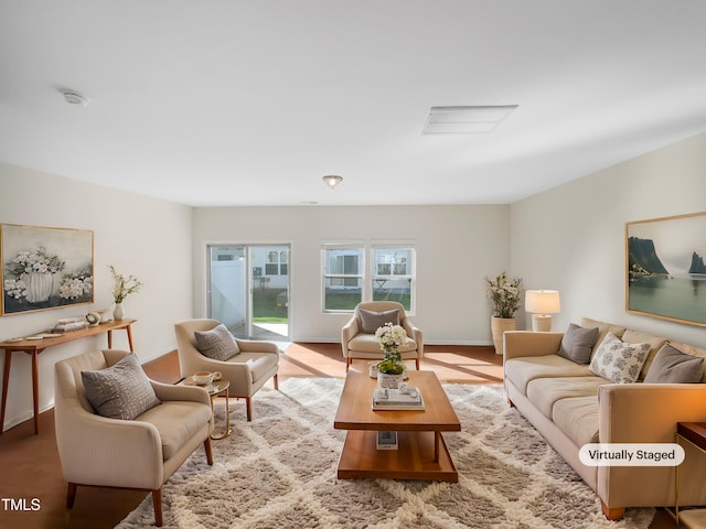 view of living room