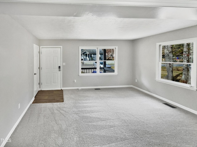 615 Wildaro Ct, Hillsborough, NC 27278 - carpeted spare room featuring baseboards and healthy amount of natural light