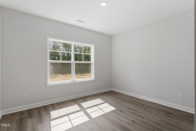 35 Accord Dr, Youngsville, NC 27596 - empty room with dark wood-style flooring and baseboards