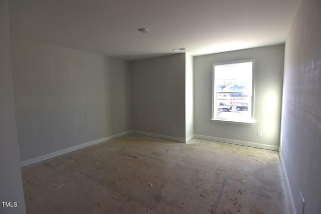 view of unfurnished room