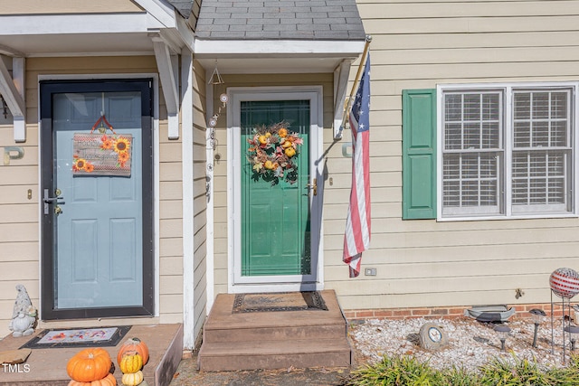 view of property entrance