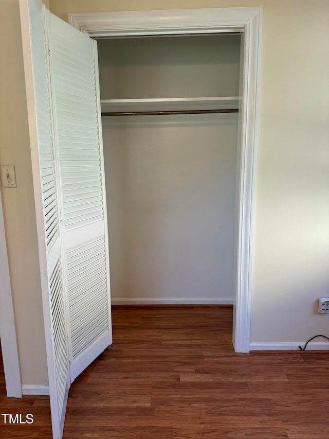 view of closet