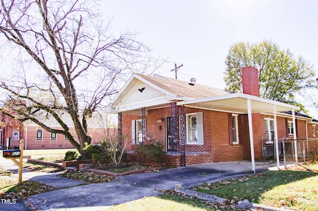 view of front of house