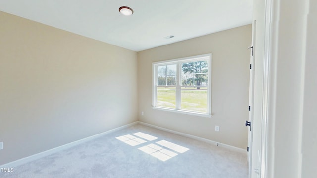1407 Stoney Creek Church Rd, Goldsboro, NC 27534 - carpeted spare room featuring baseboards
