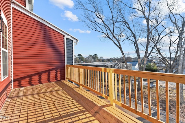 view of deck