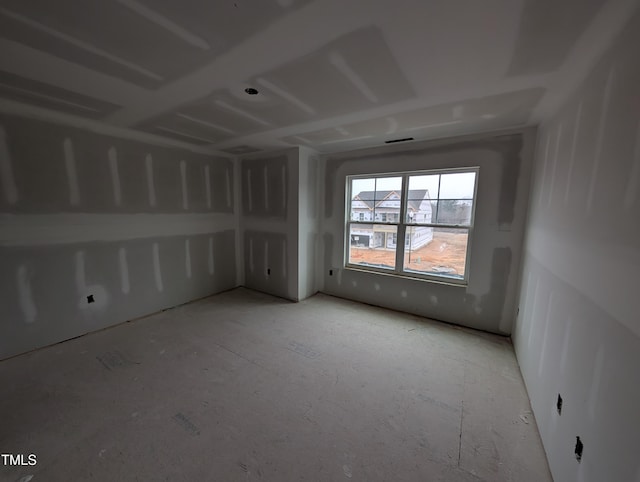 view of unfurnished room