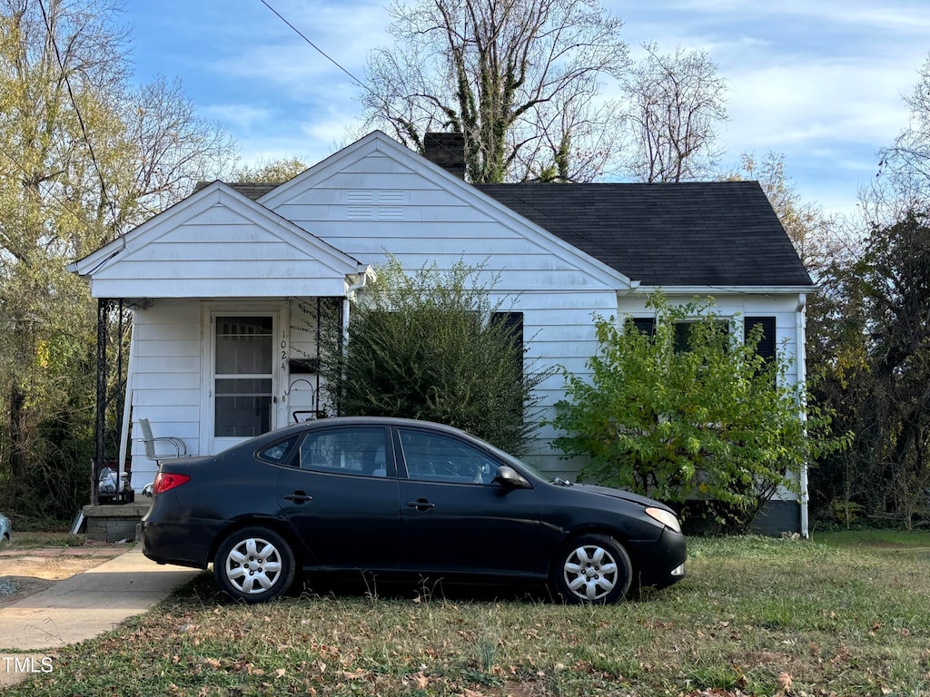 view of bungalow