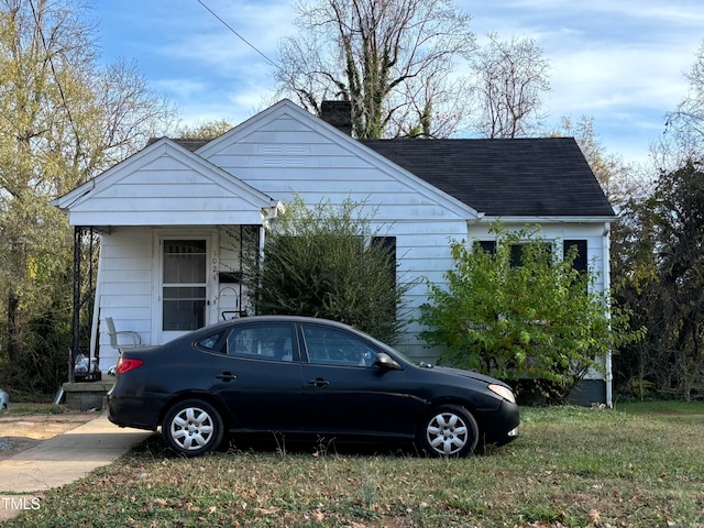 view of bungalow