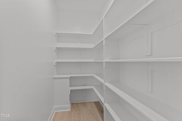 view of pantry