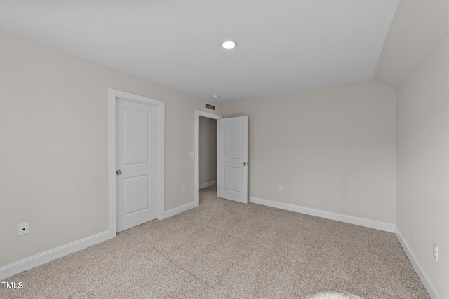 empty room with light carpet