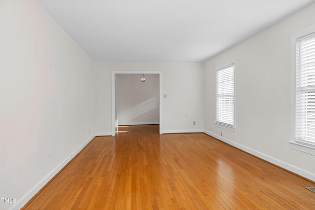 1204 Breedlove Rd, Nashville, NC 27856 - unfurnished room with baseboards and light wood finished floors