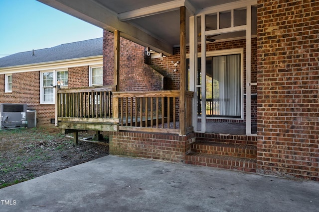 1204 Breedlove Rd, Nashville, NC 27856 - view of patio featuring central AC