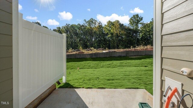 1825 Hinesley Dr, Durham, NC 27703 - view of grassy yard
