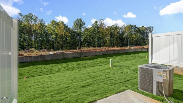 1825 Hinesley Dr, Durham, NC 27703 - view of yard featuring cooling unit