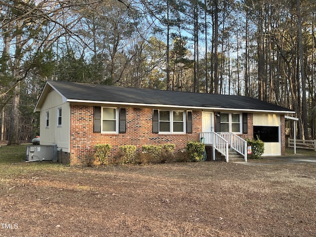 view of ranch-style house