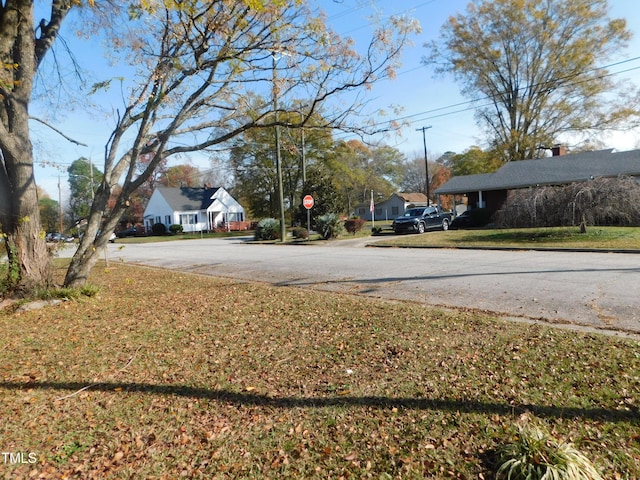 view of road