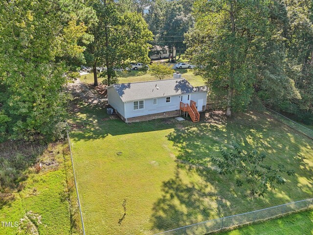 105 N Bend Dr, Knightdale, NC 27545 - birds eye view of property