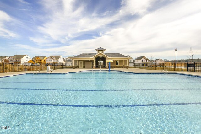 244 Combine Trail Dm 108, Benson, NC 27504 - community pool featuring a residential view