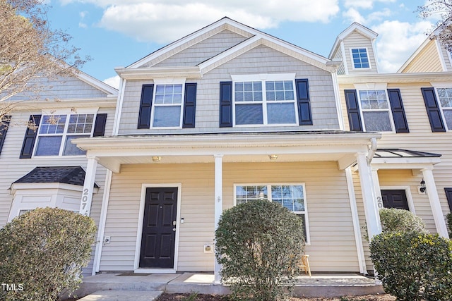 view of front of house featuring a porch