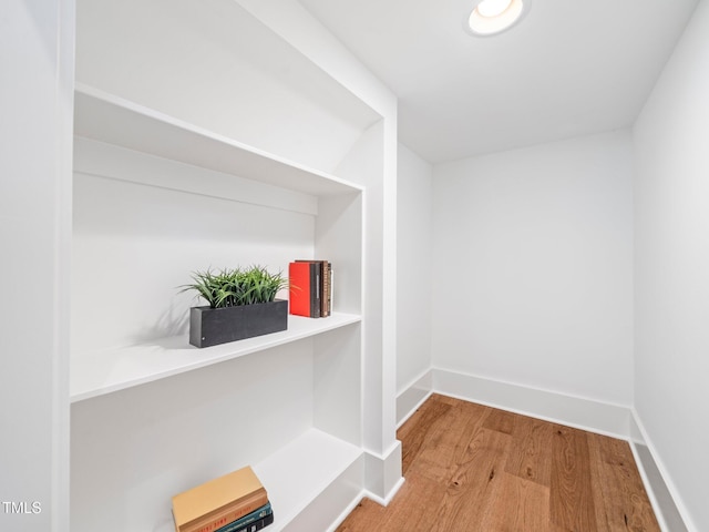 145 Wiggins Rd, Louisburg, NC 27549 - hall with wood finished floors and baseboards