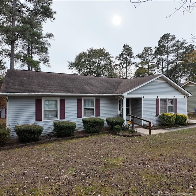 view of ranch-style house