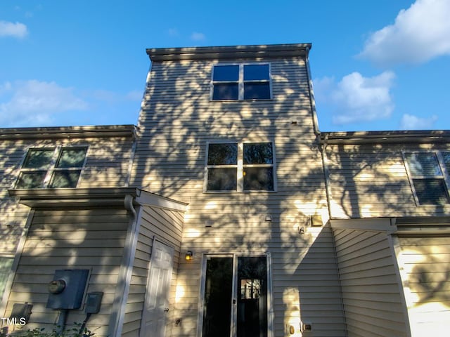 view of rear view of house