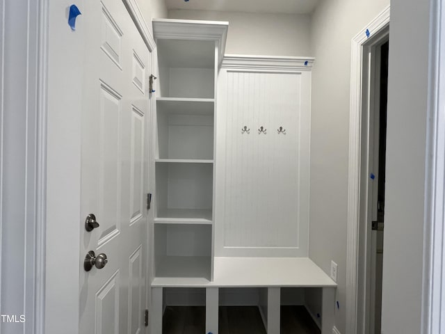 view of mudroom