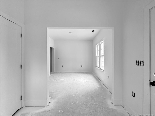 view of unfurnished room