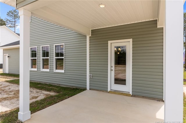 1585 Scull Rd, Raeford, NC 28376 - entrance to property with a patio area