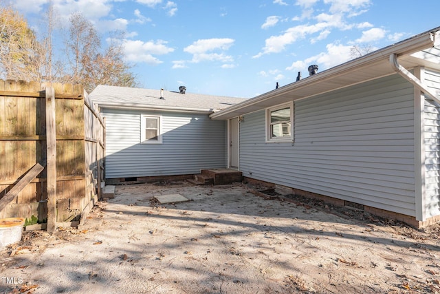 view of rear view of house