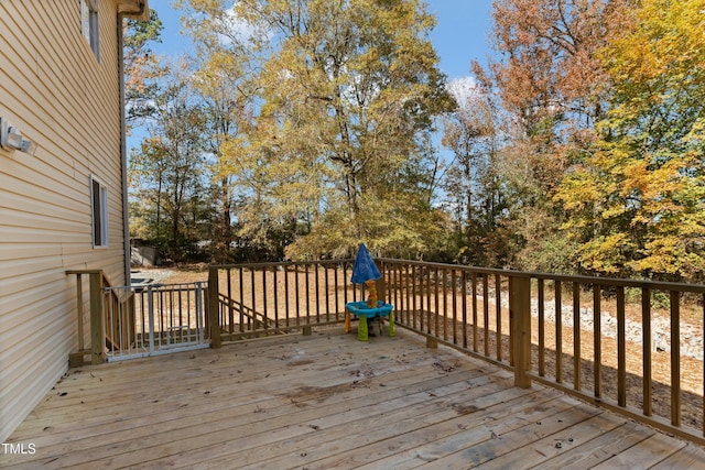 view of deck