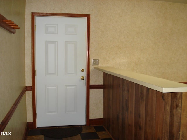 view of doorway to outside