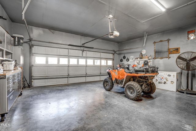 4027 Green Forest Ct, Rocky Mount, NC 27804 - garage featuring a garage door opener