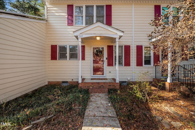 view of front of house