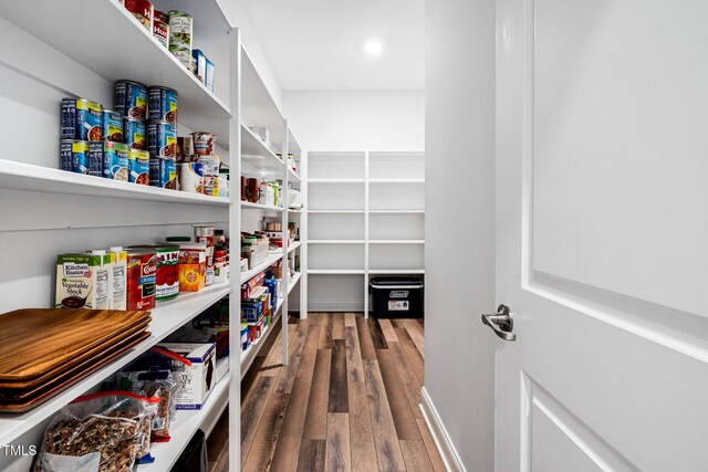 view of pantry