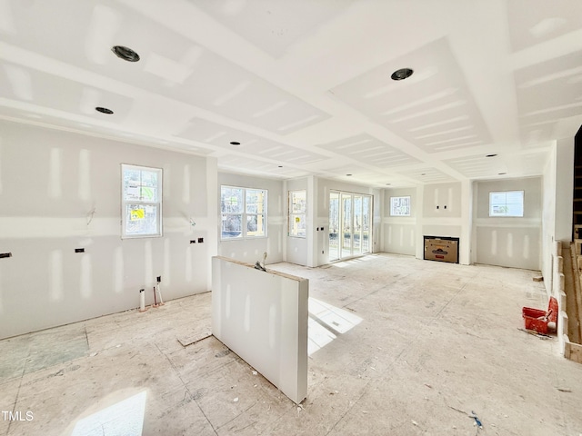 view of unfurnished living room