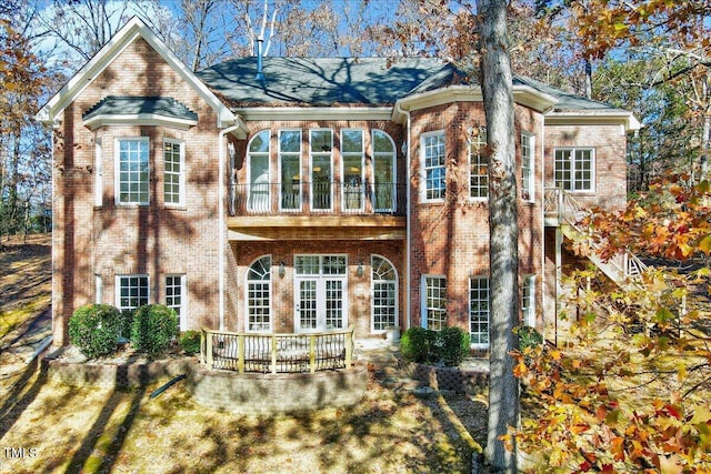 view of rear view of house