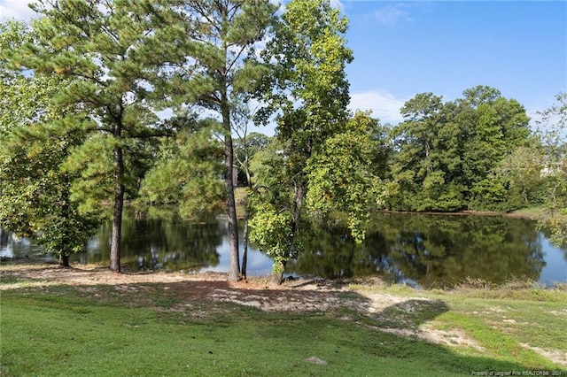 209 Waterdown Dr Unit 6, Fayetteville, NC 28314 - water view with a heavily wooded area