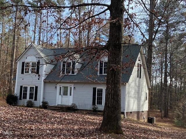 view of rear view of house