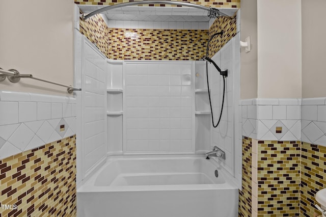 bathroom with  shower combination