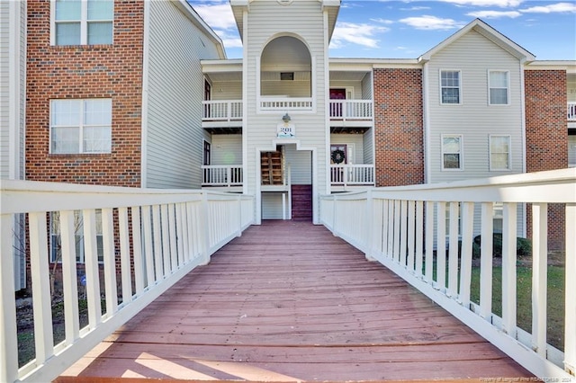 view of deck