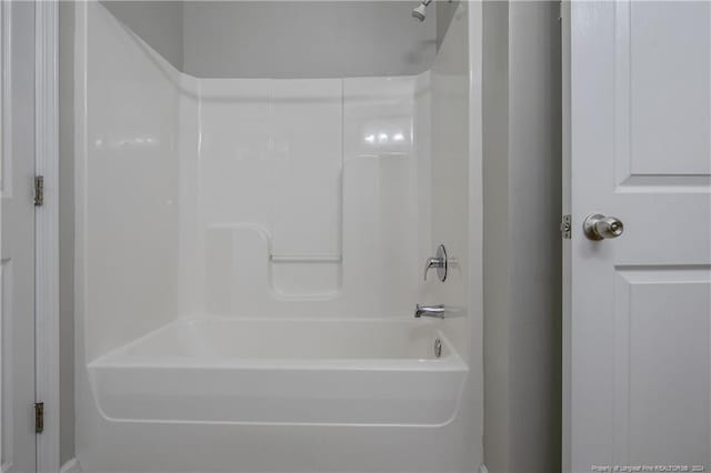 bathroom featuring bathtub / shower combination