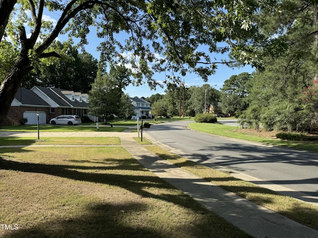 view of road