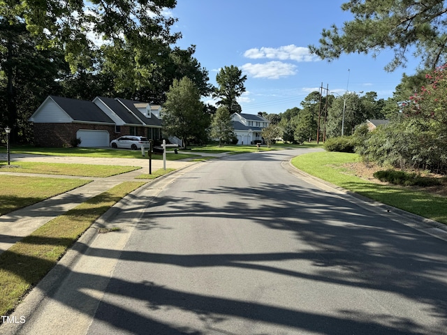 view of road