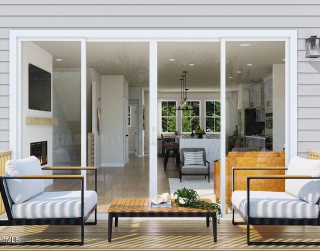 1204 Holding Village Way, Wake Forest, NC 27587 - view of sunroom