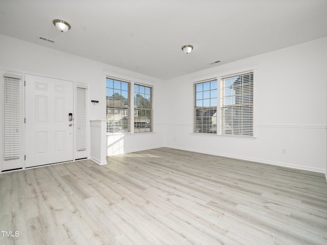 entryway featuring light hardwood / wood-style flooring