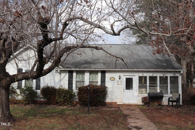 view of front of house