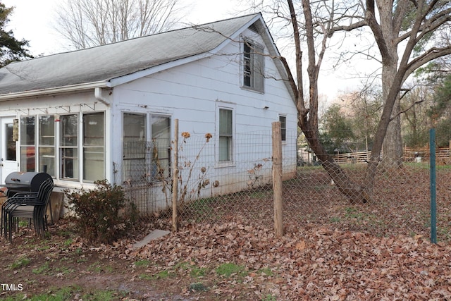 view of side of home